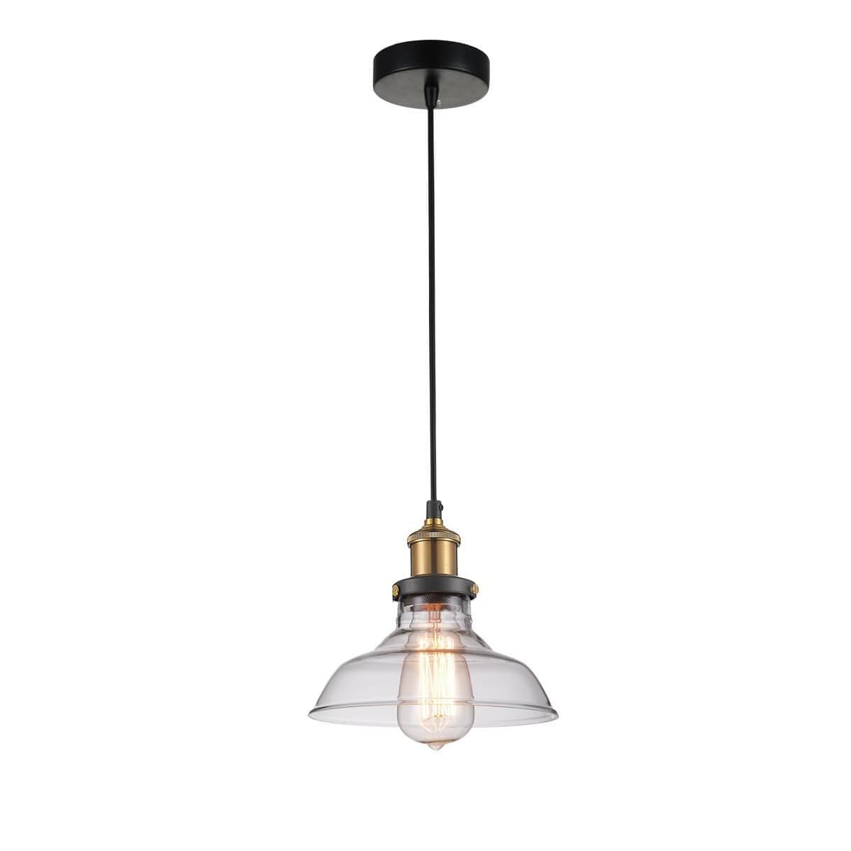 Favourite Cascabel Бронза/Прозрачная Люстра 1*E27*60W 1876-1P