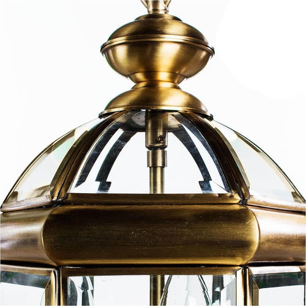 Arte Lamp Rimini Бронза/Прозрачный Светильник подвесной 60W E14 A6505SP-3AB — миниатюра 7