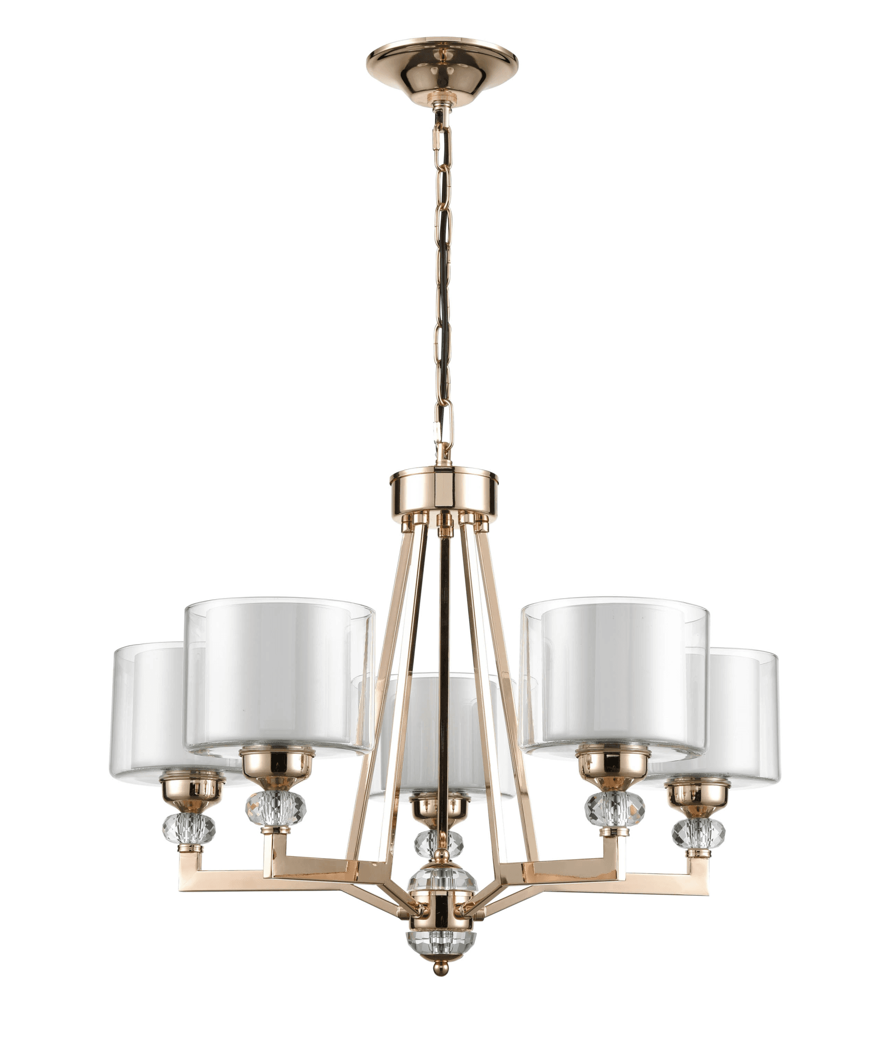 Vele Luce Lotus Подвесная люстра VL1054L05 — миниатюра 2