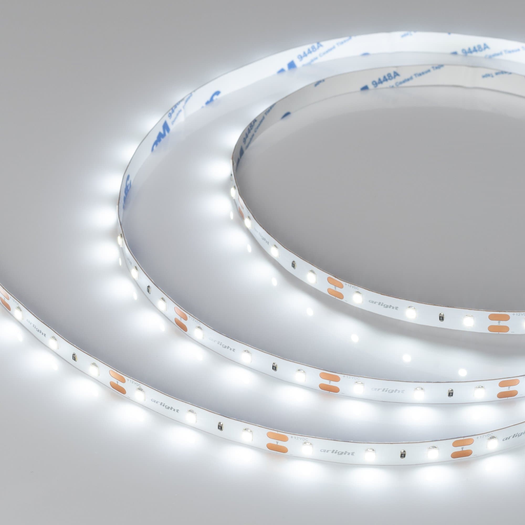 Arlight Лента NT-A60-8mm 12V White6000 (4.8 W/m, IP20, 3528, 5m) (Открытый) 035698 — миниатюра 3