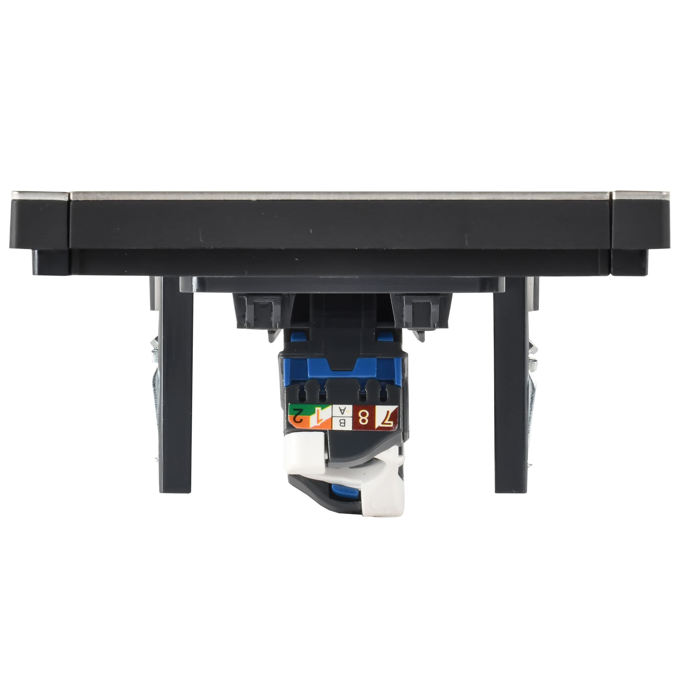 IEK FORTE&PIANO Металл Шампань Розетка комп. RJ45 кат.6 FP631M — миниатюра 5