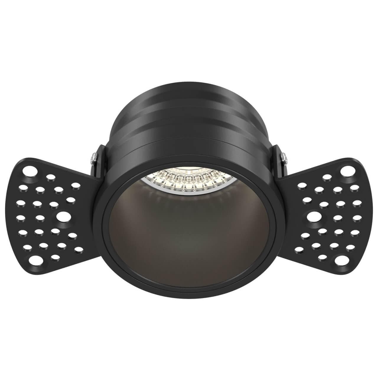 Maytoni Downlight Reif Черный Встраиваемый светильник DL048-01B