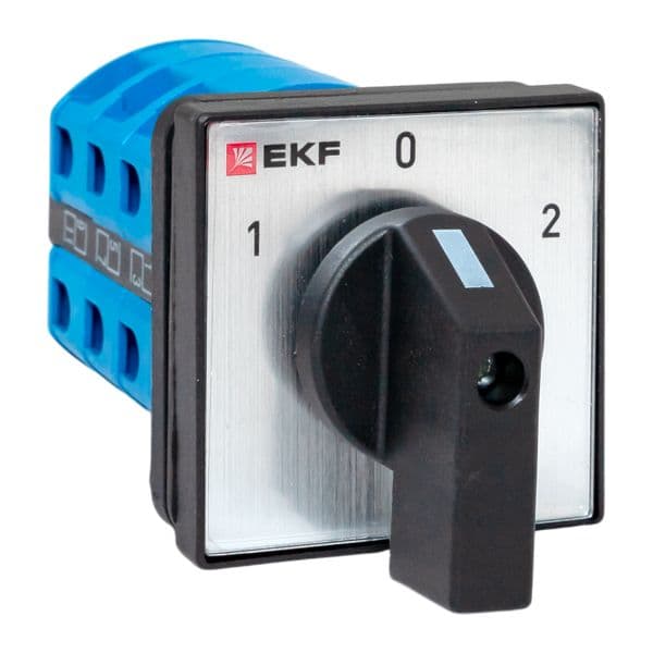EKF Переключатель кулачковый ПК-1-43 25А 3P «1-0-2» IP65 — миниатюра 1
