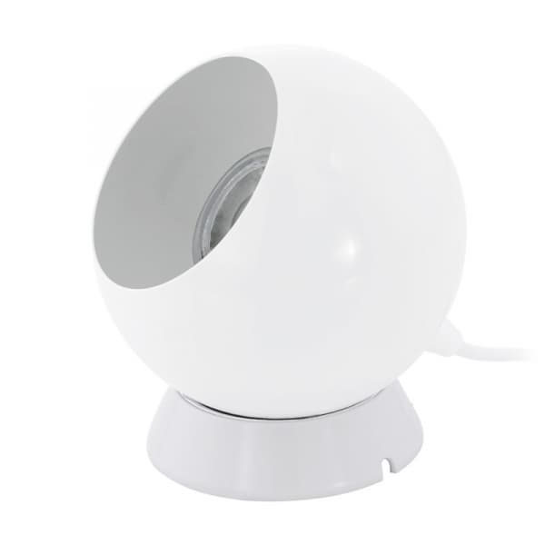 Eglo Лампа LED настольная / бра PETTO 1 на магнитной основе, 1X3,3W (GU10),H135, Ø105, сталь, белый 94513 — миниатюра 1