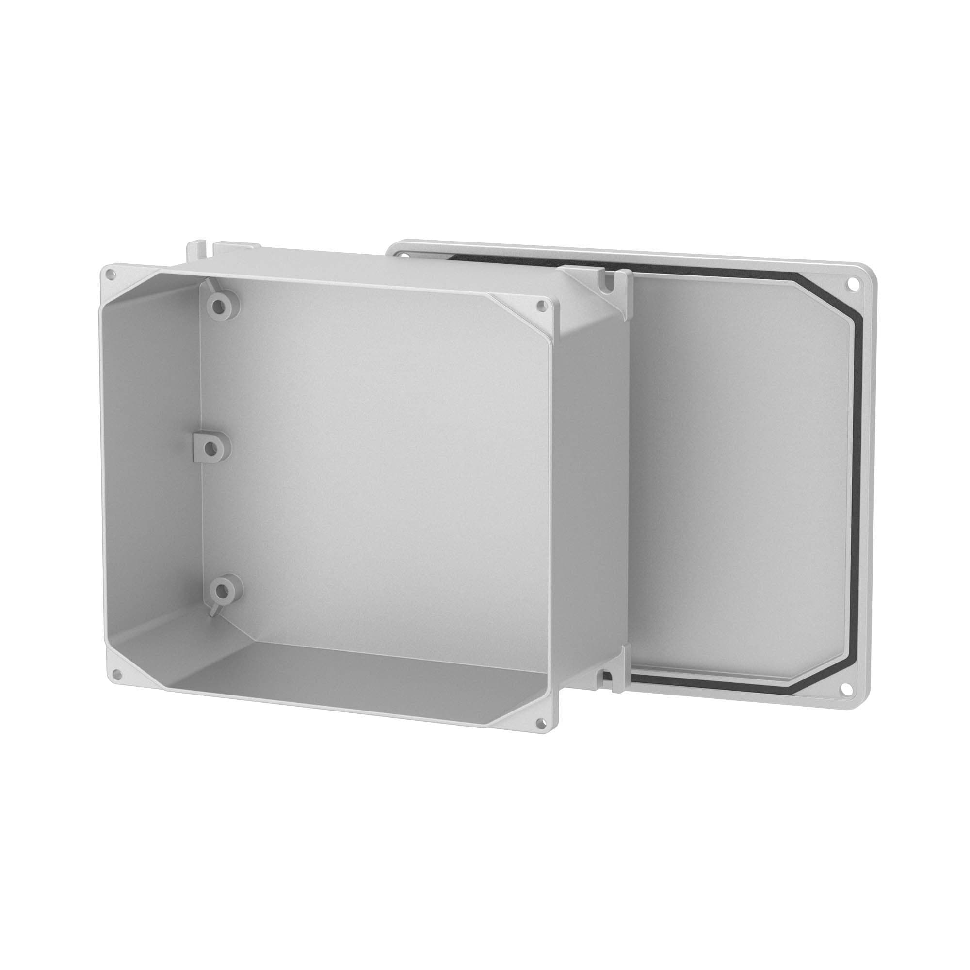 DKC Коробка ответвительная алюминиевая окрашенная, IP66/IP67, RAL9006, 178х155х74мм — миниатюра 4