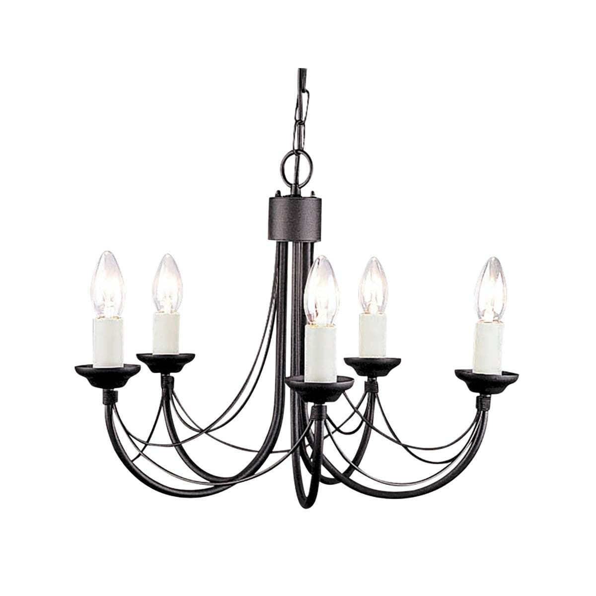 Natural Concept CARISBROOKE Люстра CB5-BLACK