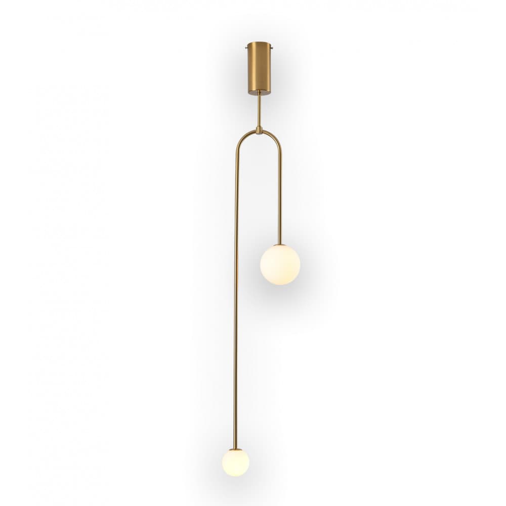 Kink Light 09488-2,20 Люстра Ирэн бронза d23 h133 G9 2*5W (Led лампы в комплекте 3000К)