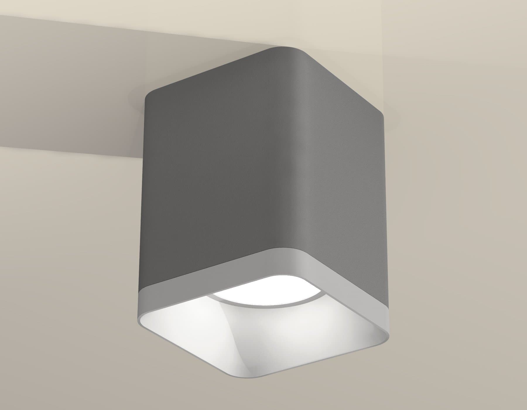 Ambrella Комплект накладного светильника XS7814001 SGR/SWH серый песок/белый песок MR16 GU5.3 (C7814, N7701) — миниатюра 3