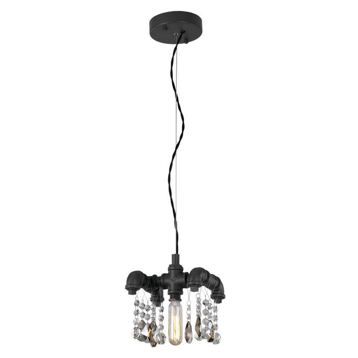 Lussole LOFT Металл Коричневый /  Без плафона Люстра E14 40W LSP-9371 — миниатюра 1