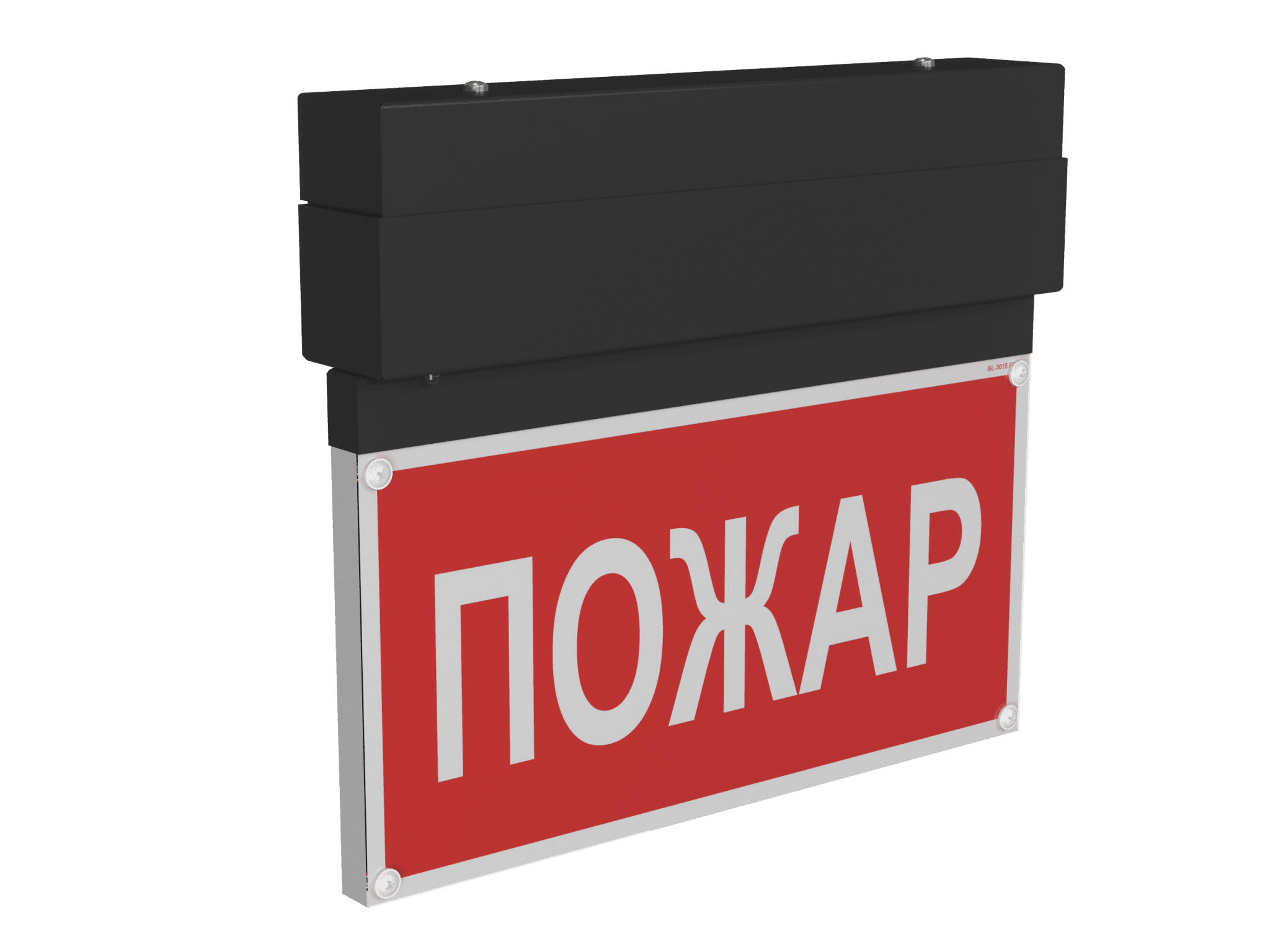 Белый свет Световой указатель BS-NEXTRINO-71-S1-INEXI2 Black a16741 — миниатюра 9