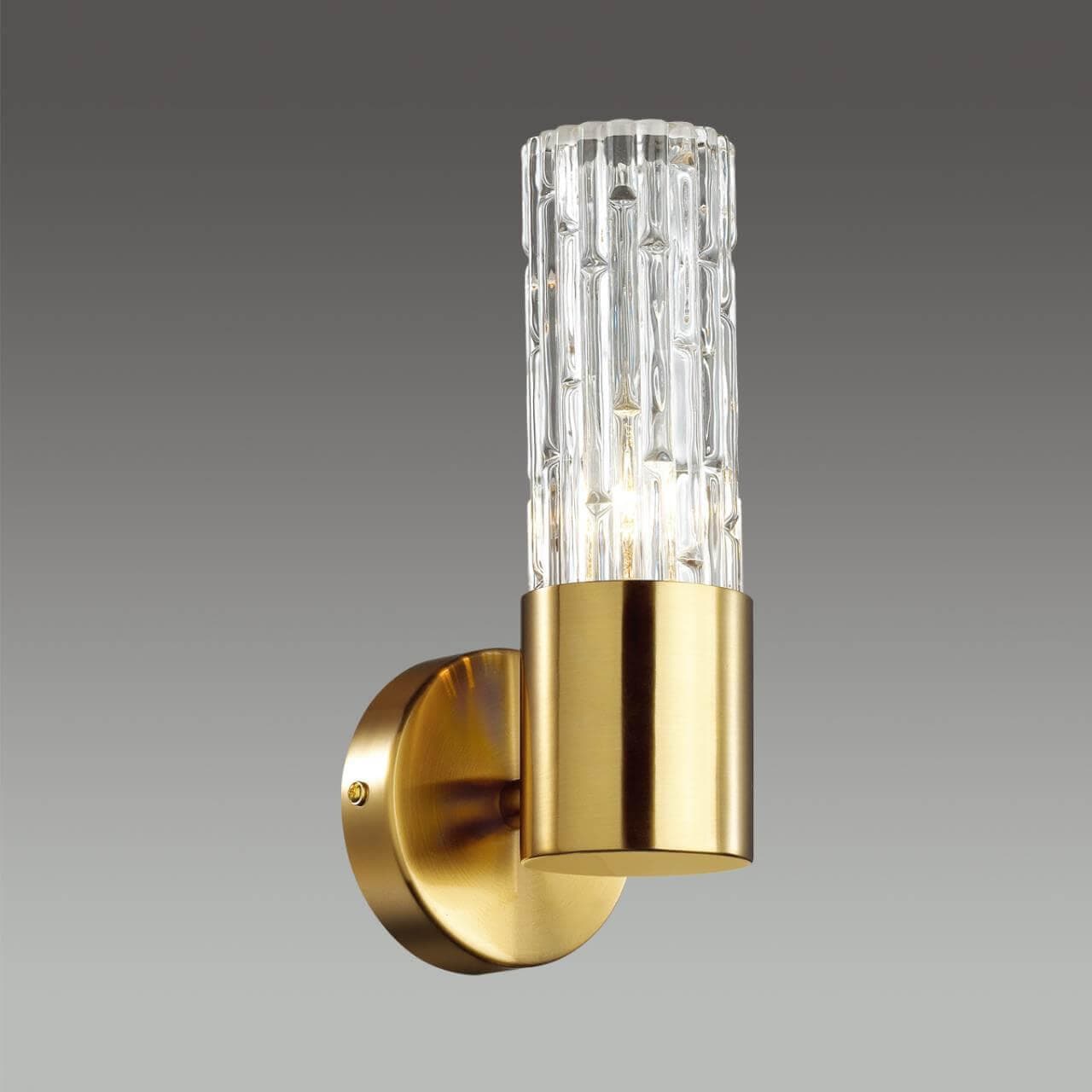 Odeon Light 4841/1W HALL ODL21 333 золото/металл/стекло Бра E14 1*40W SABANO — миниатюра 3
