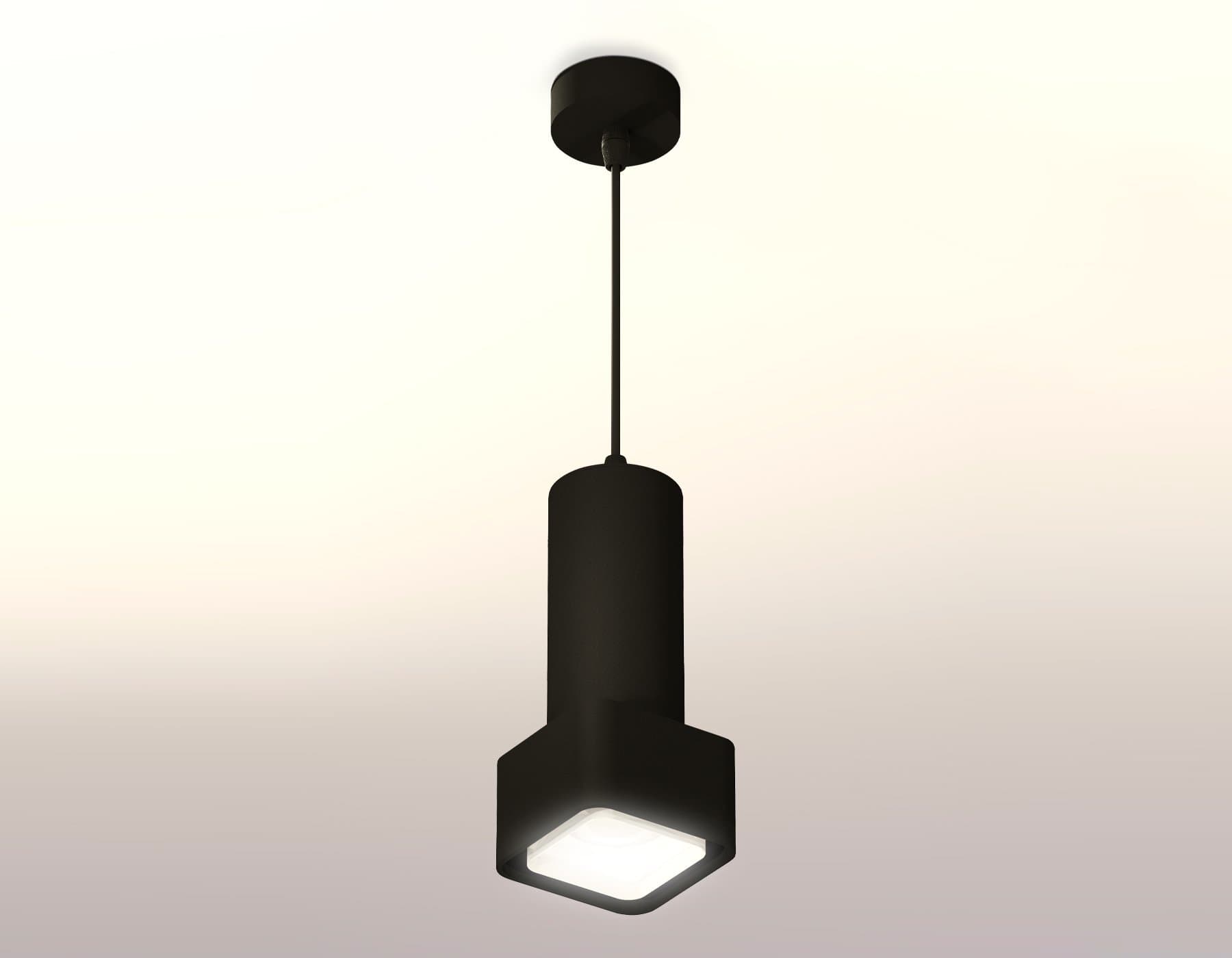 Ambrella Комплект подвесного светильника с акрилом XP7833001 SBK/FR черный песок/белый матовый MR16 GU5.3 (A2311, C7443, A2011, C7833, N7755) — миниатюра 2