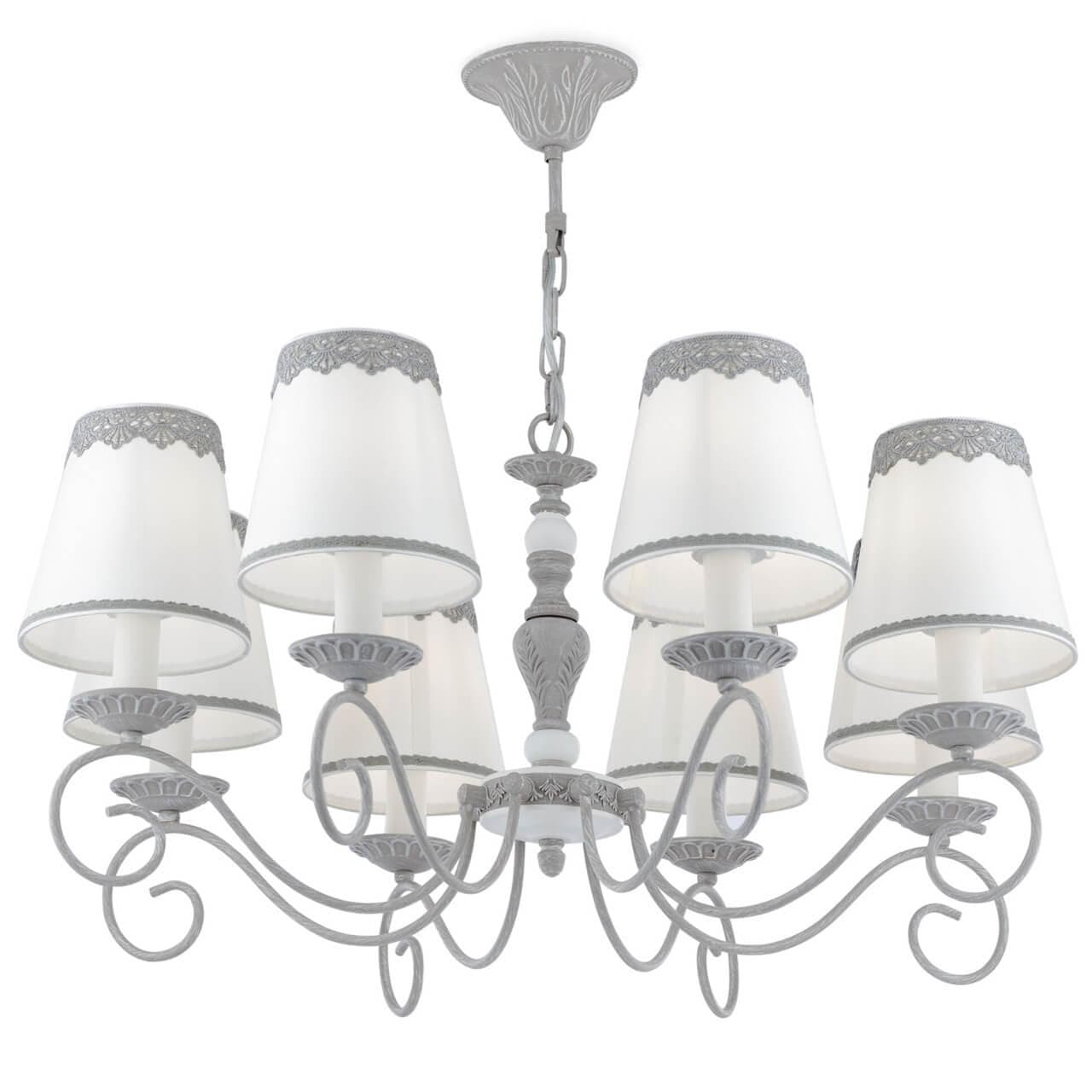Maytoni Elegant Bouquet Серый Люстра 8xE14 40W ARM023-08-S