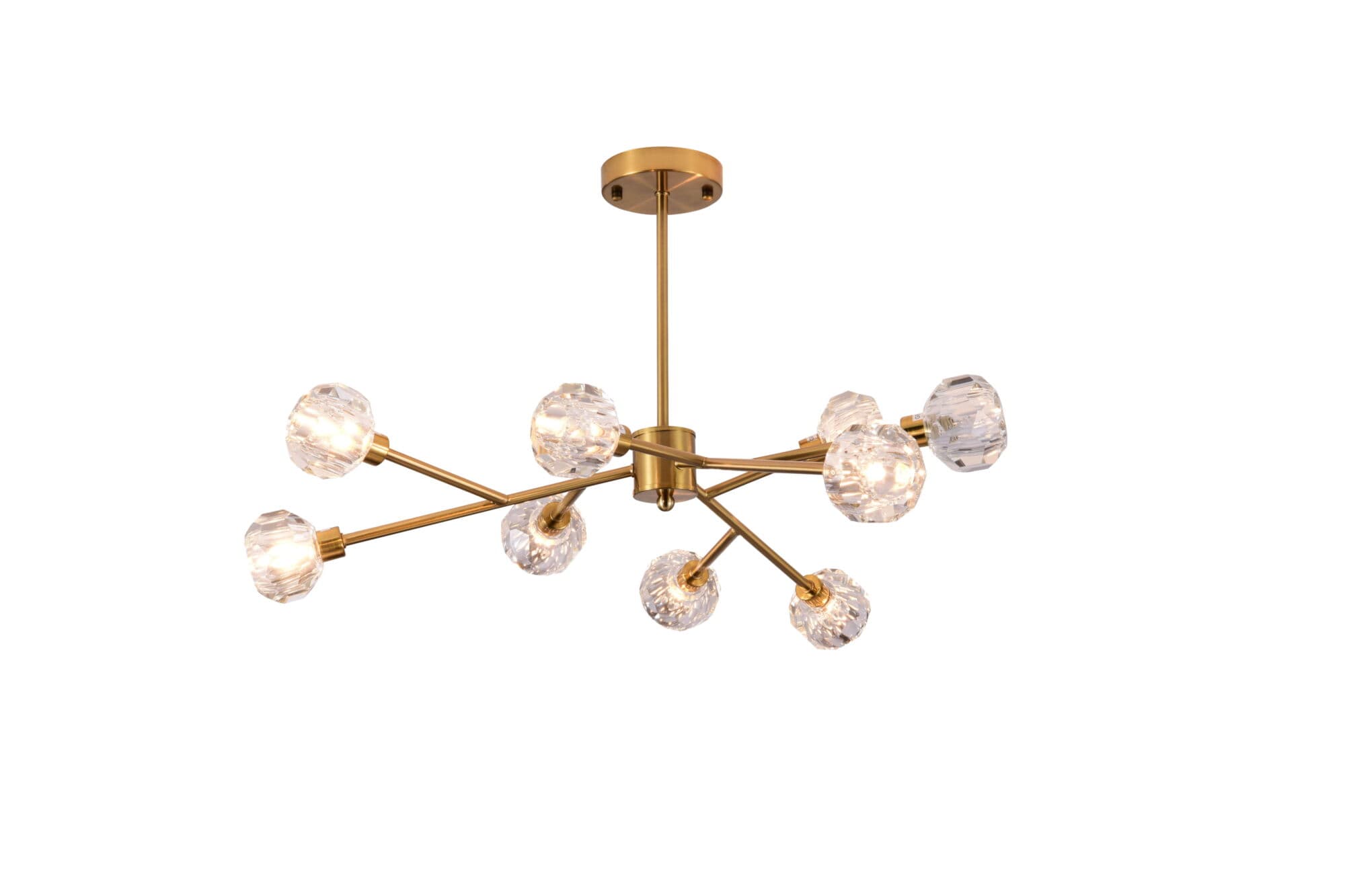 Freya Crystal Grace Золотая бронза Люстра FR5114PL-09BZ — миниатюра 5
