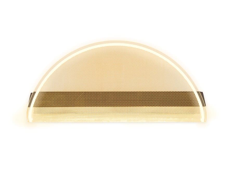 Ambrella Настенный светодиодный светильник FA611 CF кофе 22W 370*170*80