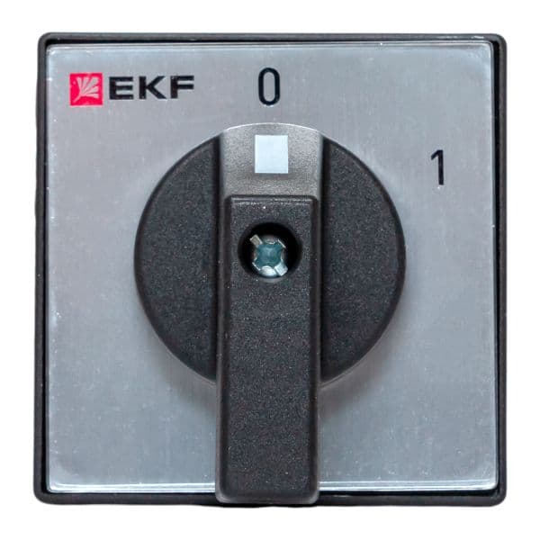 EKF Переключатель кулачковый ПК-1-12 10А 2P «0-1» IP65 — миниатюра 2