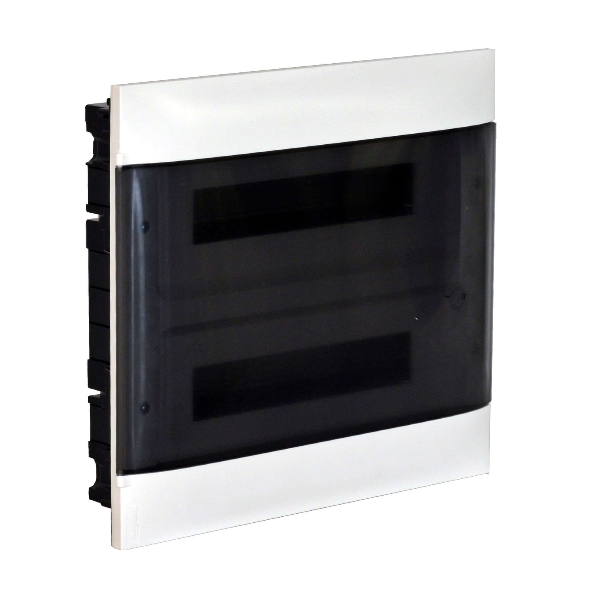 Legrand Practibox S Пластиковый щиток Встраиваемый 2X18 Дымчатая дверь 137557 — миниатюра 4