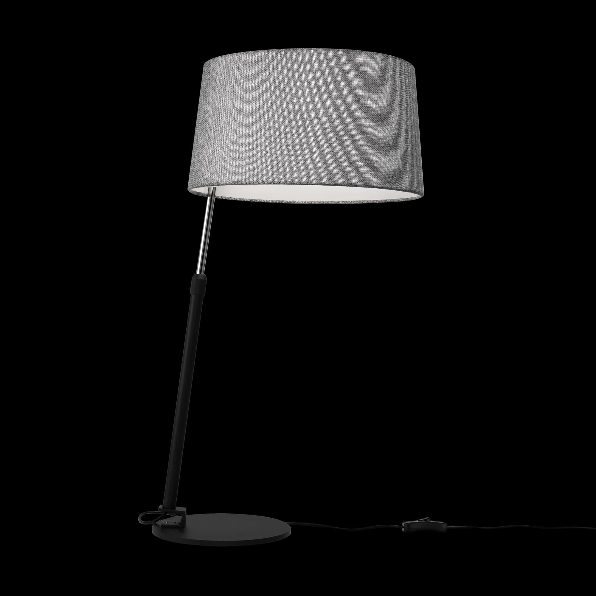 Maytoni Modern Bergamo Черный и Хром Настольная лампа 1xE27 60W MOD613TL-01B — миниатюра 8