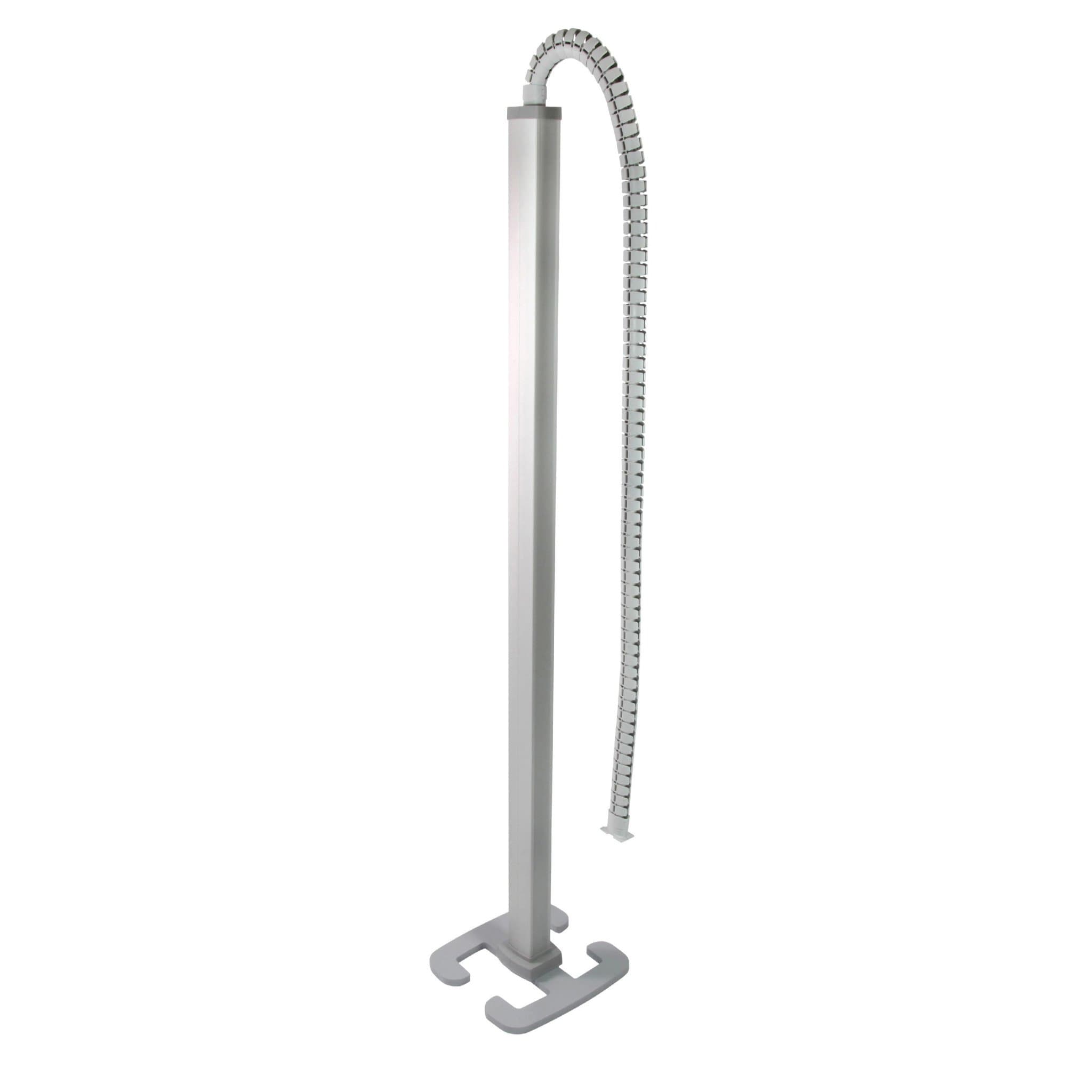 Legrand Snap-On мобильная колонна алюминиевая с крышкой из алюминия 1 секция, высота 2 метра, цвет алюминий 653007 — миниатюра 1