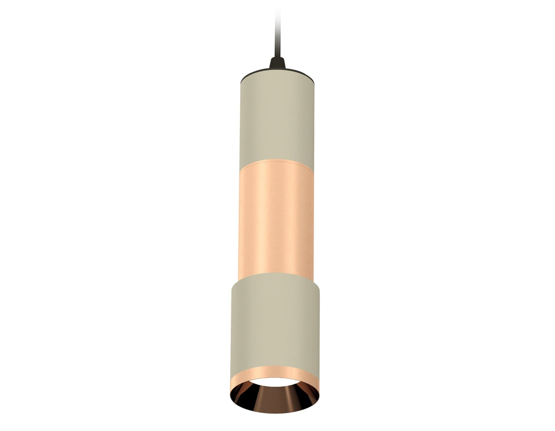 Ambrella Комплект подвесного светильника XP7423060 SGR/PPG серый песок/золото розовое полированное MR16 GU5.3 (A2302, C6314, A2063, C6326, A2030, C742