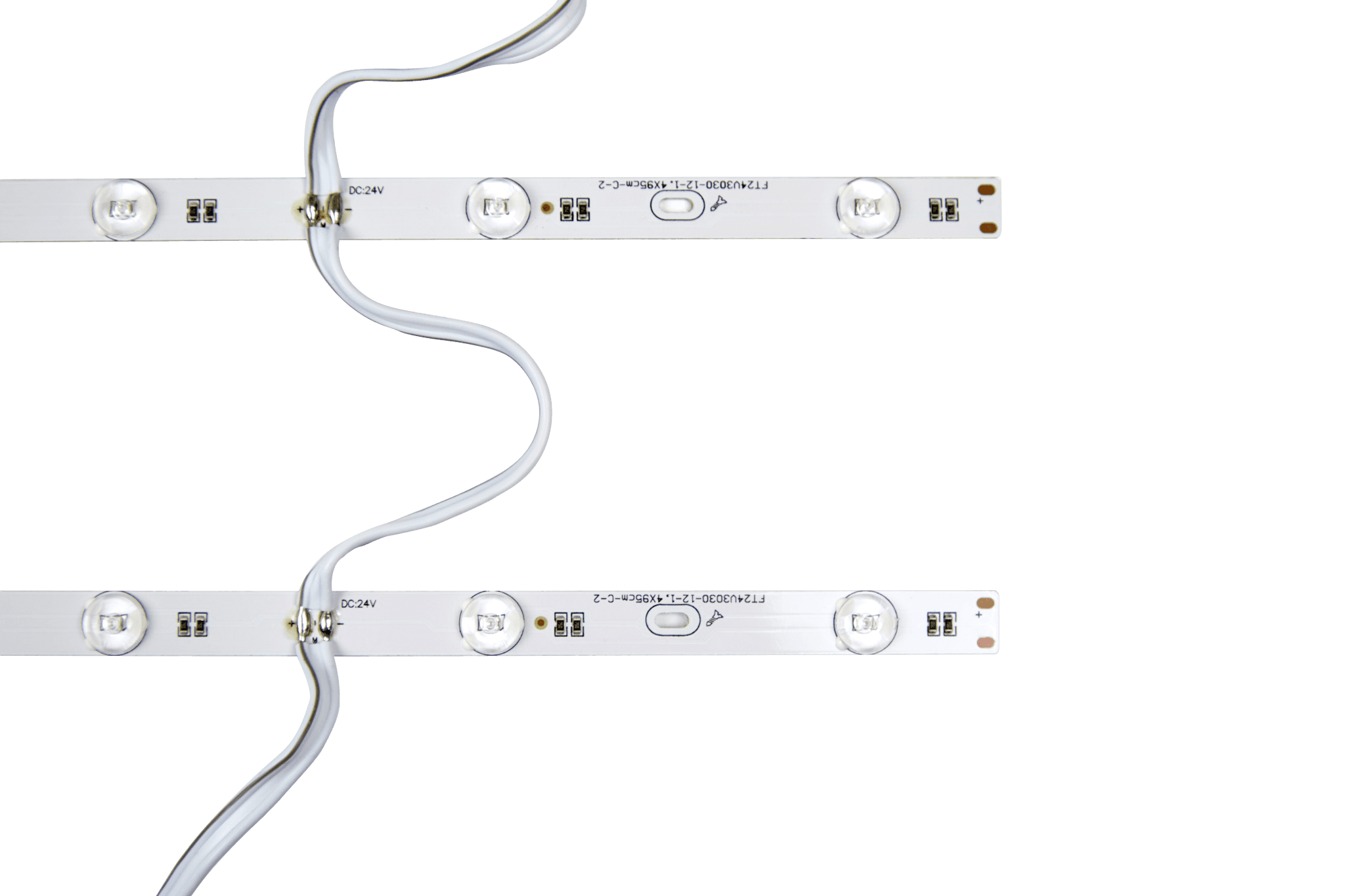 SWG Линейка светодиодная стандарт 3030, 12 LED/м, 12,6 Вт/м, 24В , IP42, Цвет: Холодный белый 00-00007271