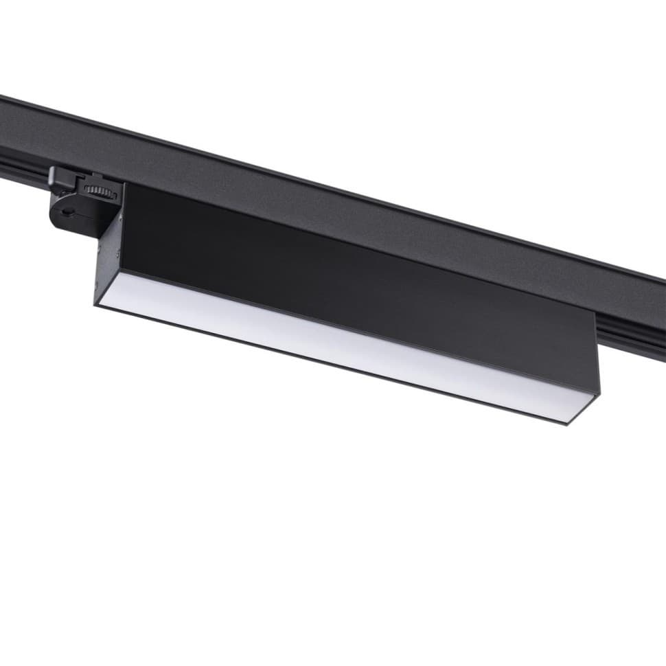 Novotech 358837 PORT NT22 черный Светильник трехфазный трековый светодиодный IP20 LED 4000K 18W 220V ITER