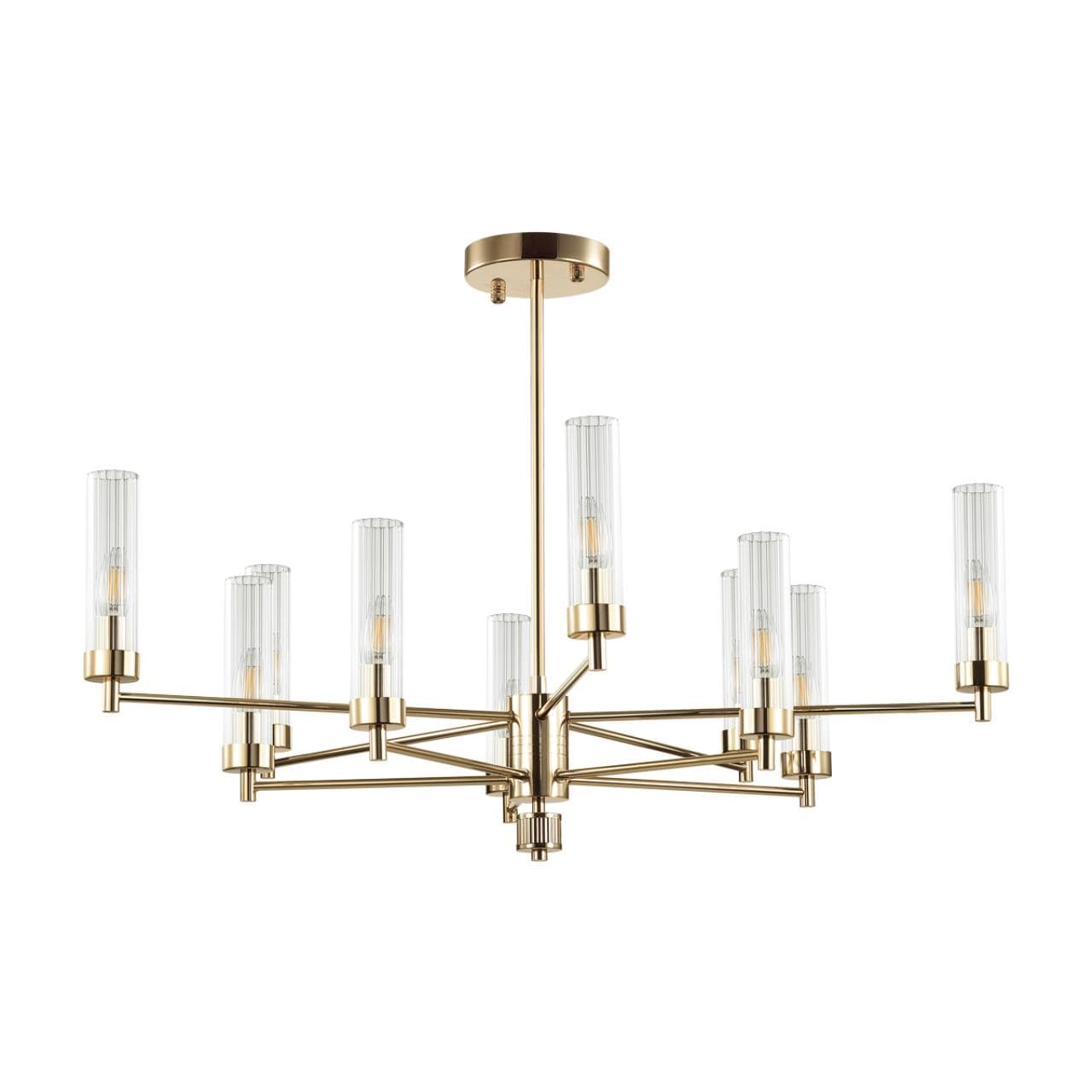 Lumion 5274/10C CLASSI LN23 золотой Люстра потолочная E14 10*40W 220V KAMILLA