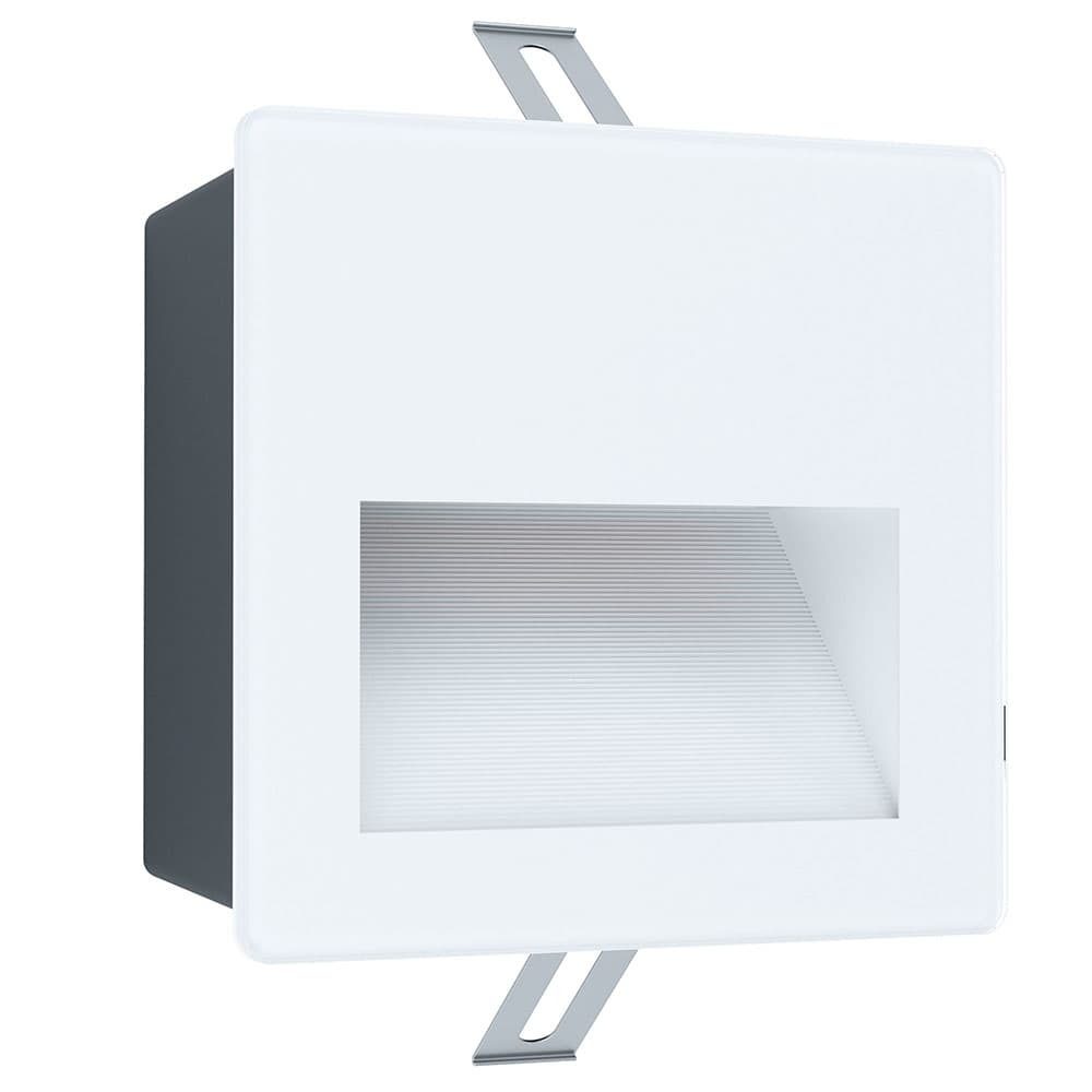 Eglo 99575 Уличный светод. встраив. св-к ARACENA, 3,7W(LED), 140х140, ET95, IP65, алюм., пластик, черный,