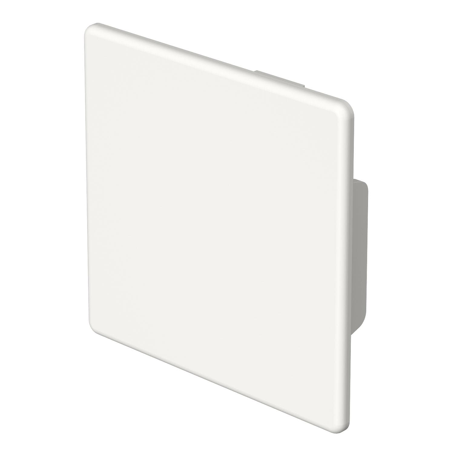 OBO Bettermann Заглушка торцевая кабель-канала WDK 60x60 мм, ПВХ, белый 6193285 — миниатюра 1