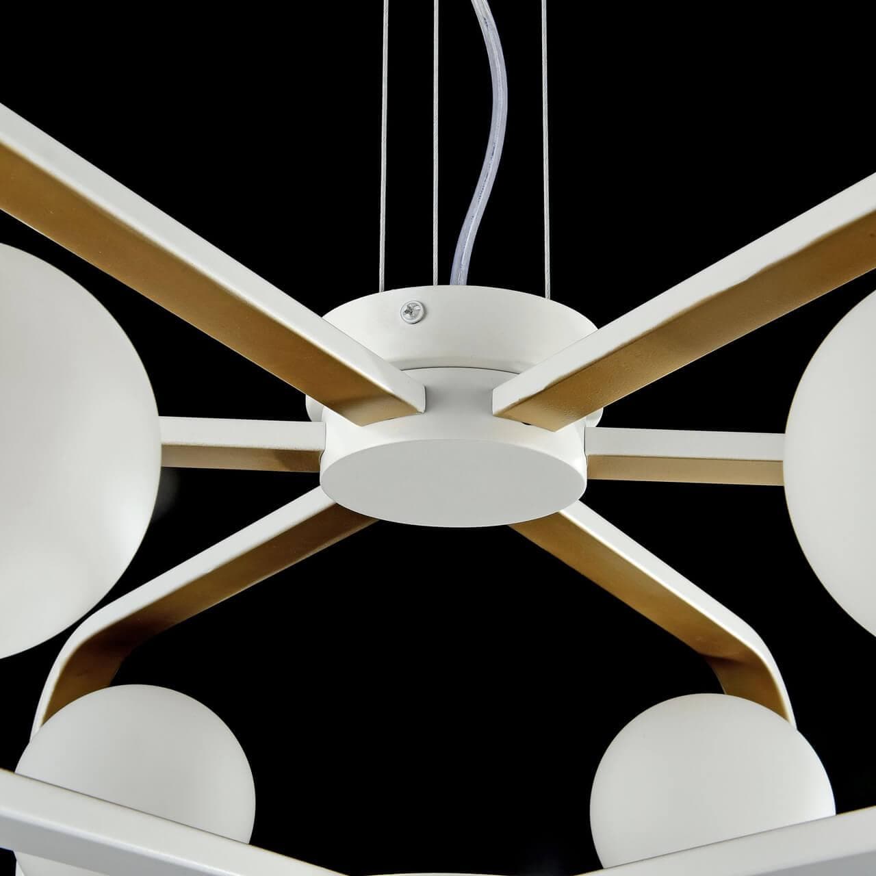 Maytoni Modern Avola Белый с Золотом Подвес 6xG9 40W MOD431-PL-06-WG — миниатюра 10