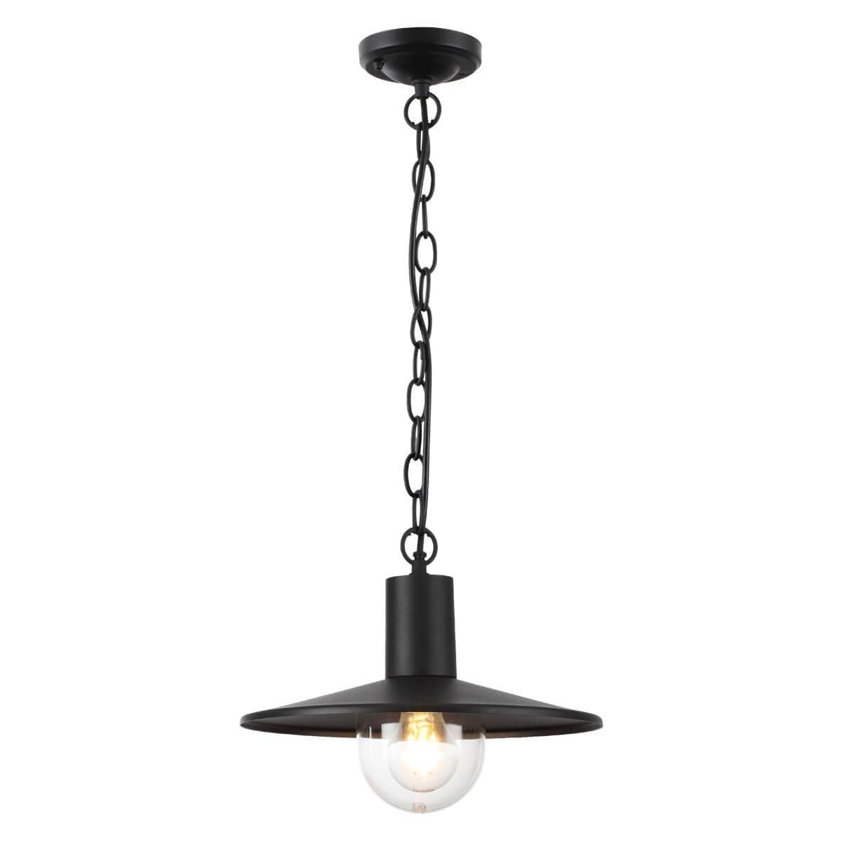 Odeon Light 4833/1 NATURE ODL21 565 черный/стекло Ландшафтный светильник-подвес E27 1*40W IP44 FURCADIA