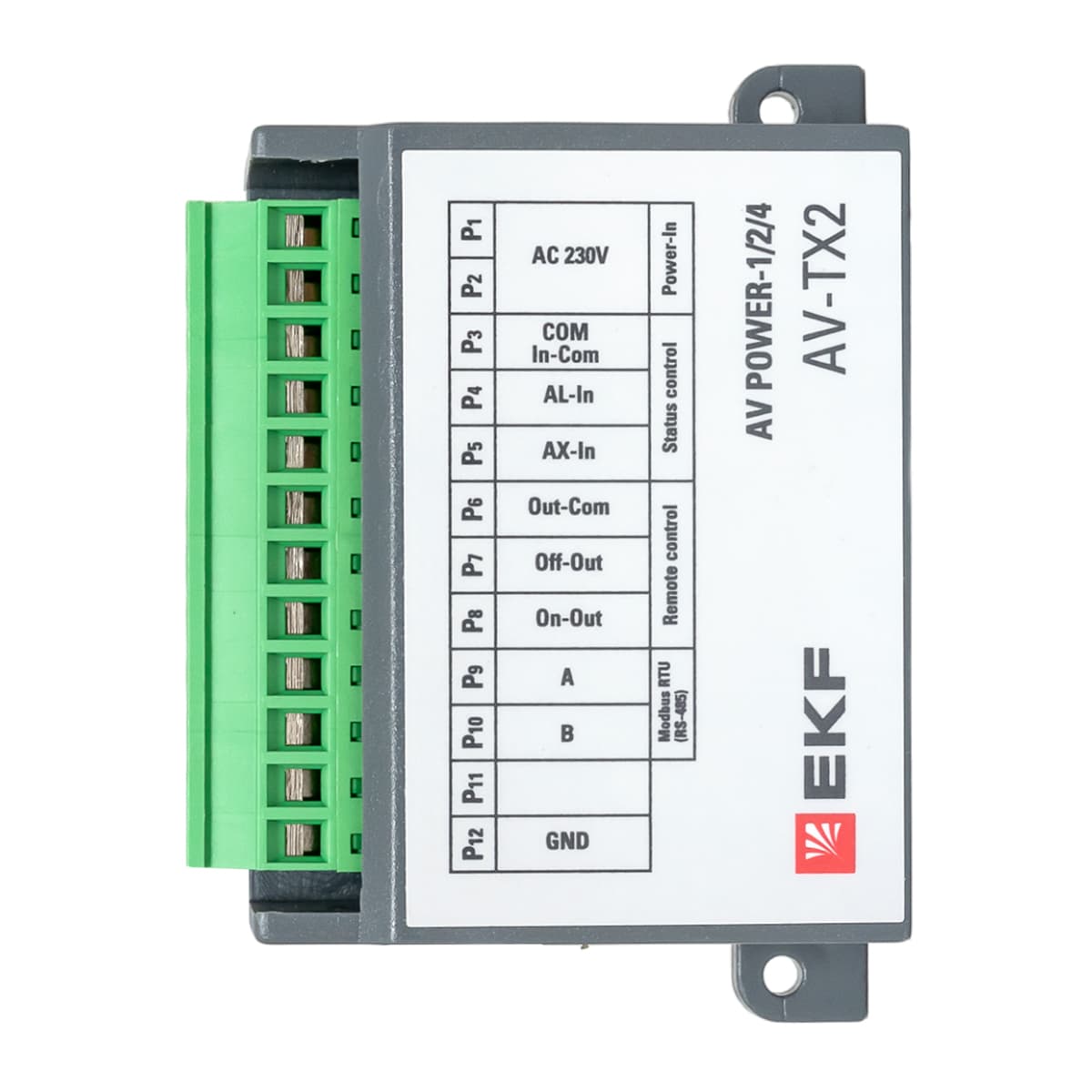 EKF Коммуникационный блок ModBus RTU для ETU x.2 AV POWER-1/2/4 AVERES — миниатюра 9