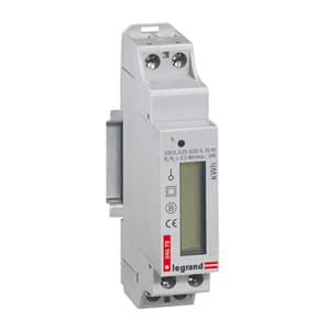 Legrand EMDX3 Однофазный счётчик 32А 1 мод импульсный выход 004670 — миниатюра 2