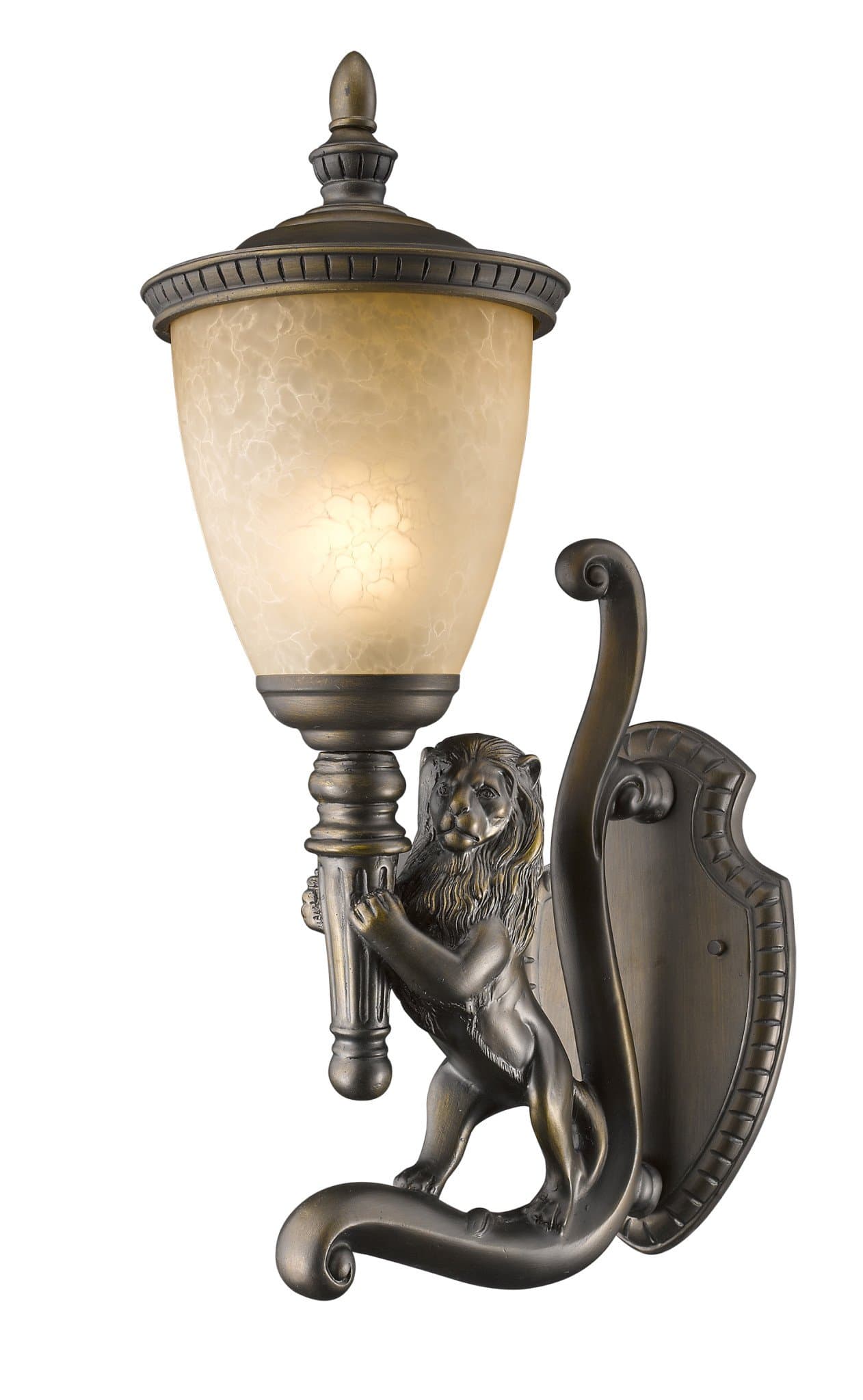 Favourite Guards Бронза/Бежевый Светильник уличный IP44 1*E27*60W, IP44 1337-1WL