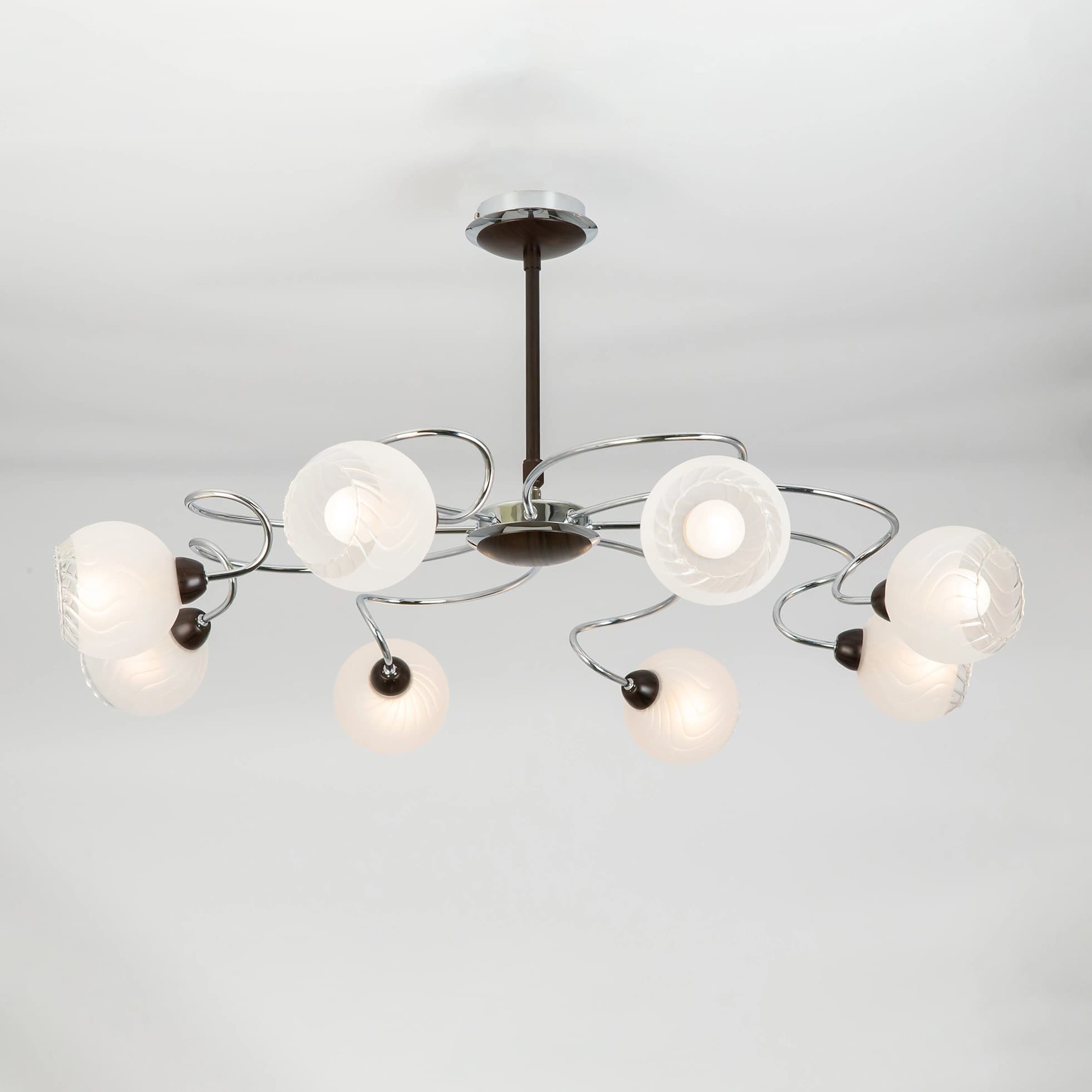 Citilux CL130181 Одиссей Хром+Венге, Светильник Люстра — миниатюра 2