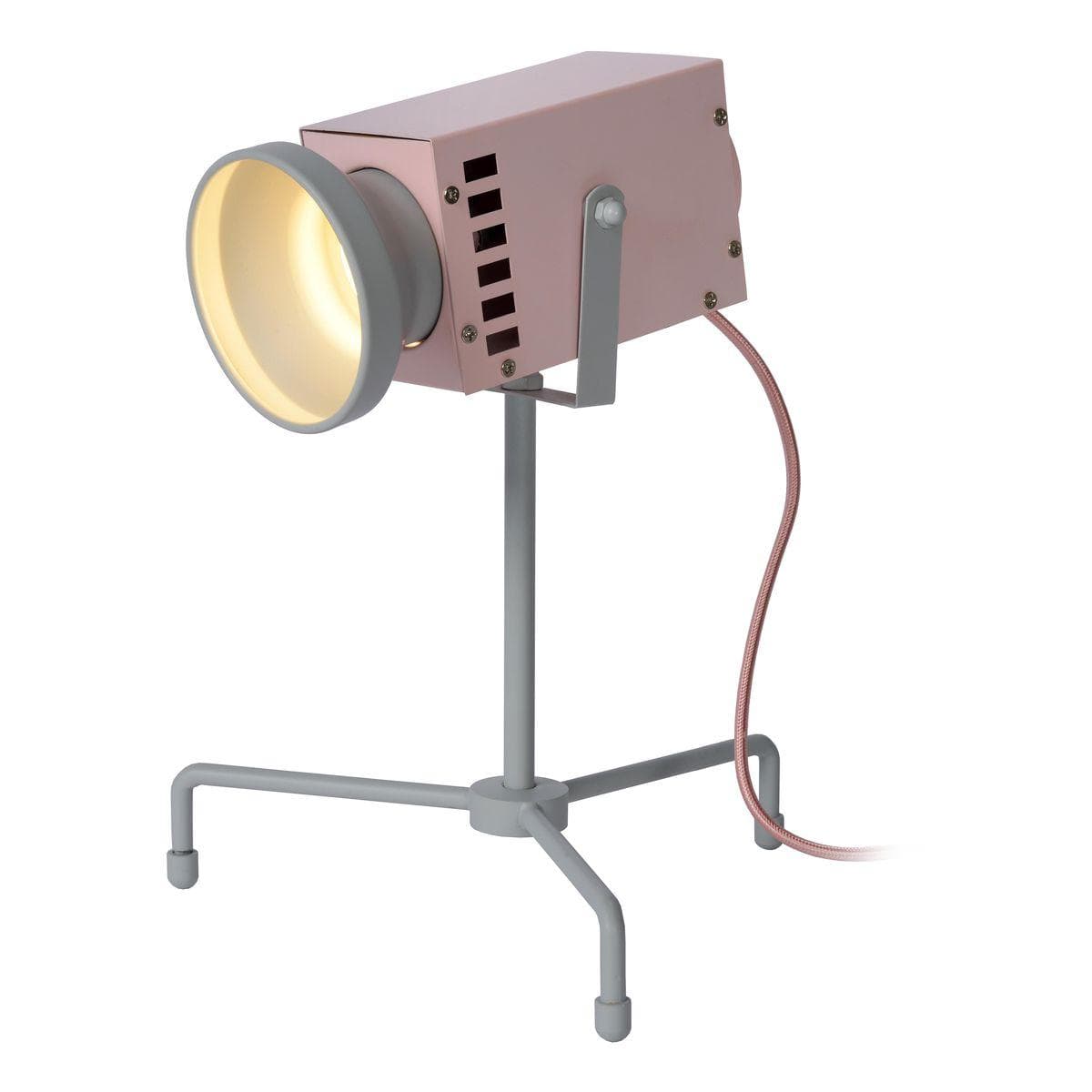 Lucide BEAMER Розовый Настольная лампа 05534/03/66 — миниатюра 4