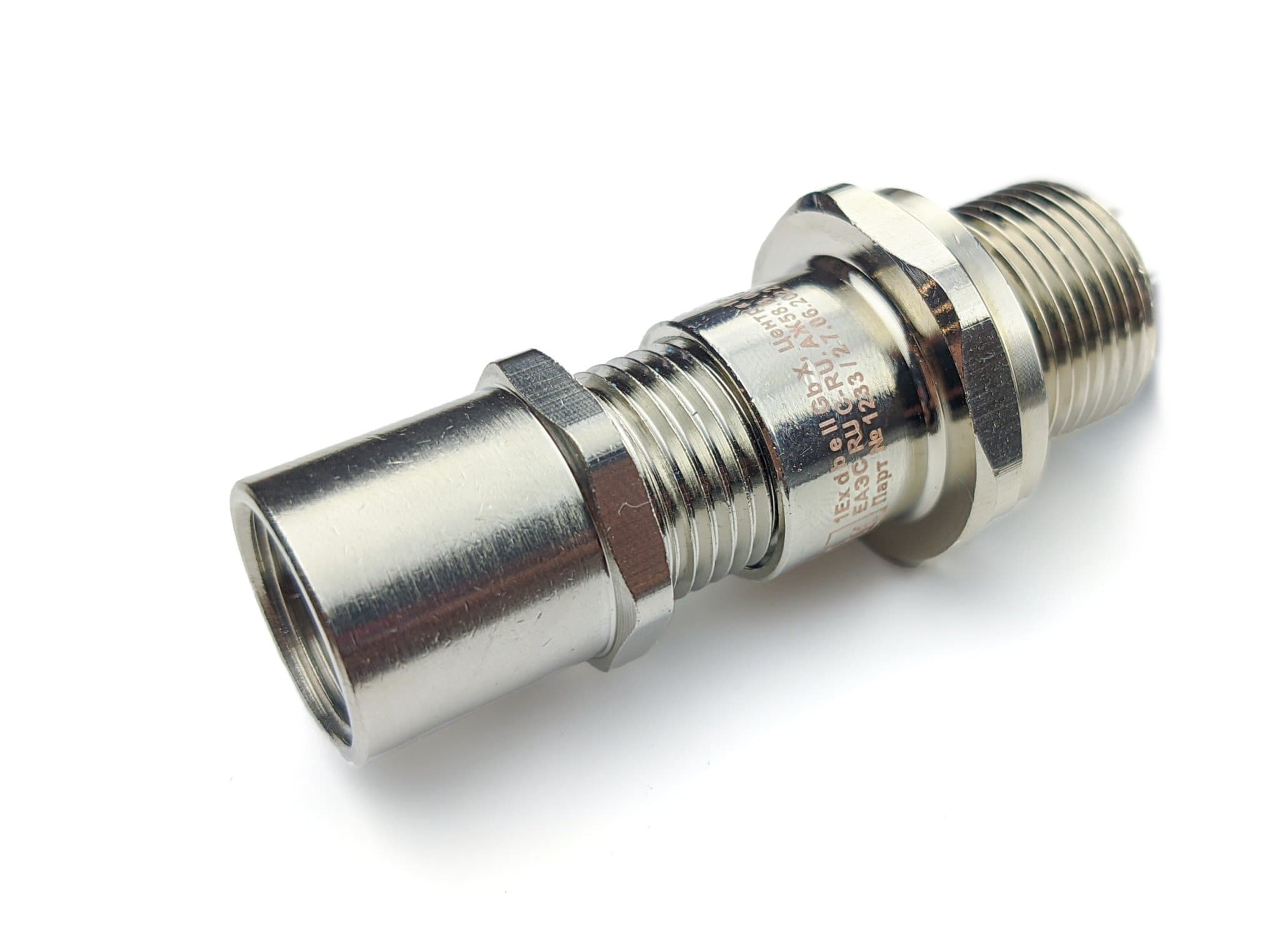 ЗЭТАРУС Ех-кабельный ввод ВКВ2ТВ-НС-G1 1/2-G1 1/2-38 1Ex d e II Gb X (ЗЭТАРУС) zeta31932