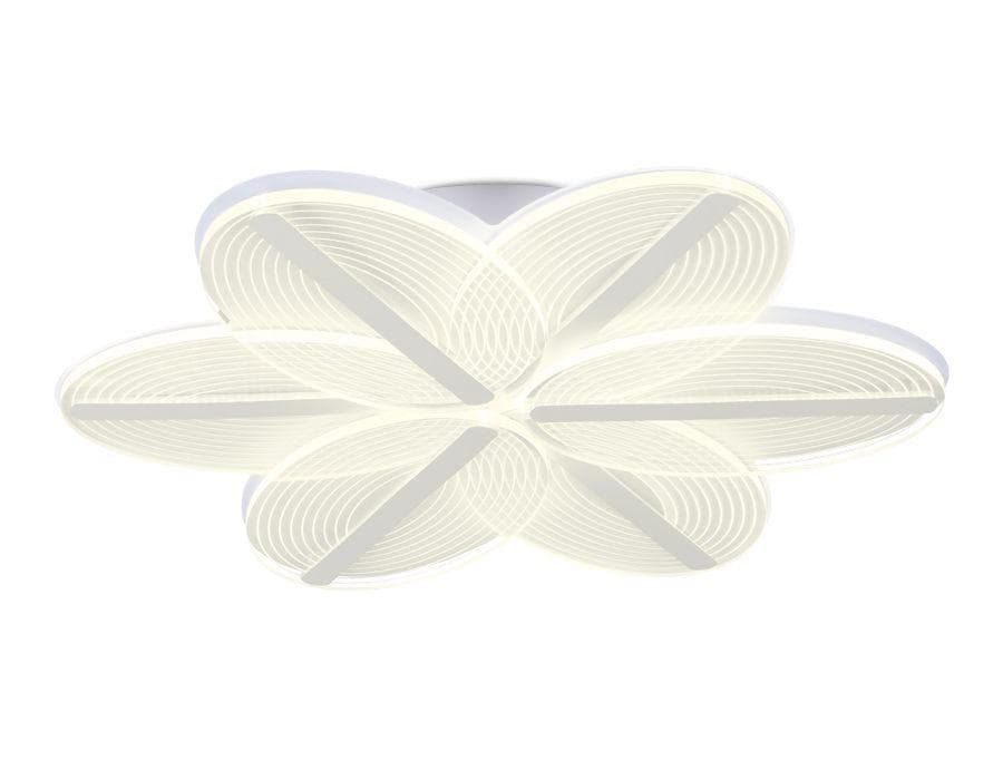 Ambrella Потолочный светодиодный светильник с пультом AK4309/6 WH белый 85W 520*470*80 (ПДУ РАДИО 2.4) — миниатюра 1