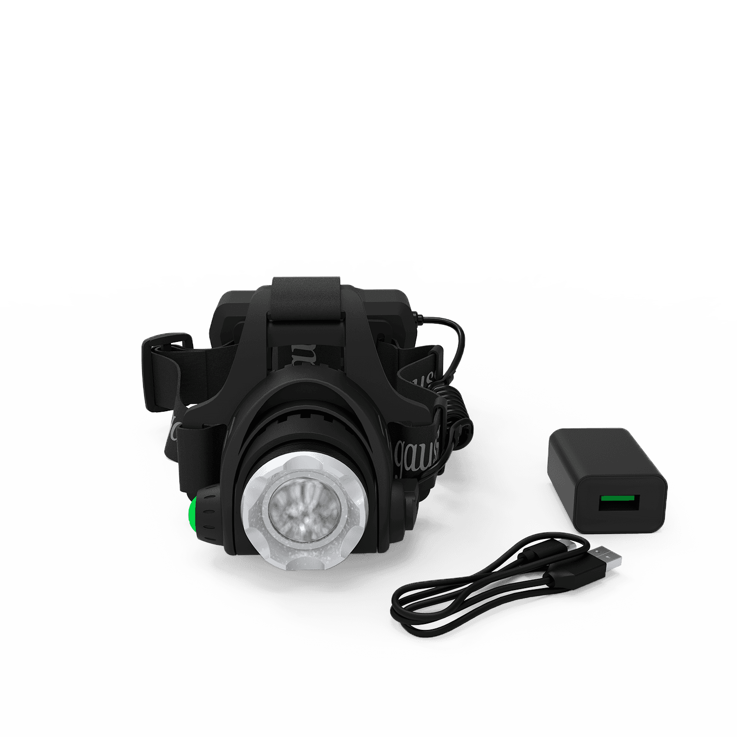 Gauss Фонарь налобный модель GFL407 5W 450lm Li-ion 2400mAh LED 1/12/48 GF407 — миниатюра 4
