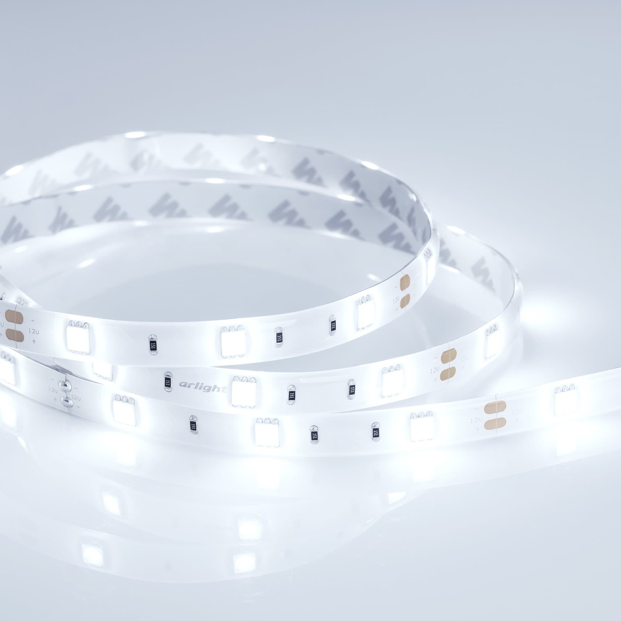 Arlight Светодиодная лента RTW 2-5000SE 12V Cool (5060, 150 LED, LUX) (7.2 Вт/м, IP65) 016834 — миниатюра 2