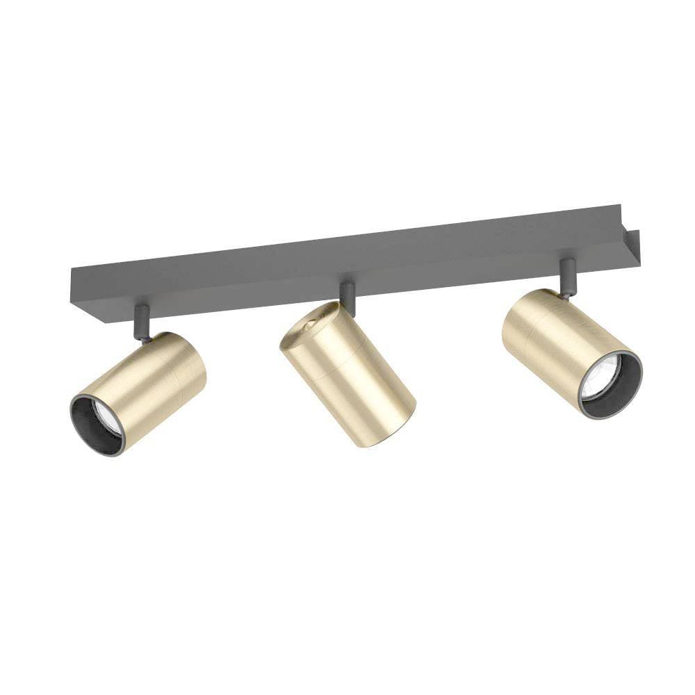 Eglo 390084 Спот CUMARIBO, GU10, 3Х4,5W, 3Х345lm, L460, B65, сталь, черный, никель