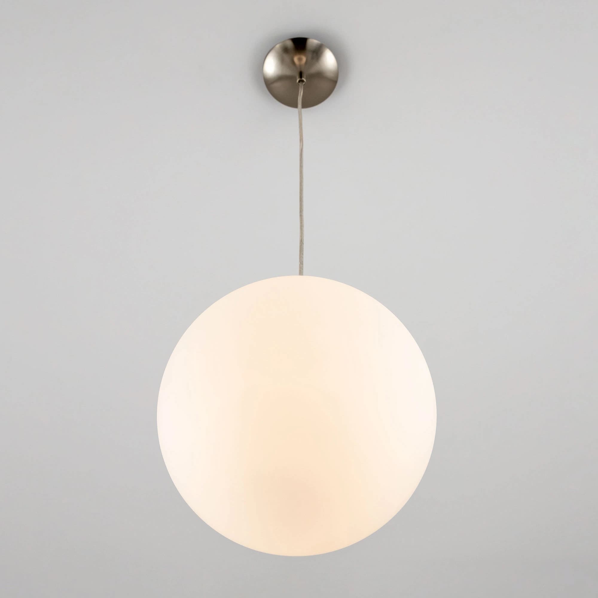 Citilux CL941251 Шар 25см Белый+Хром Мат. Подвес — миниатюра 7