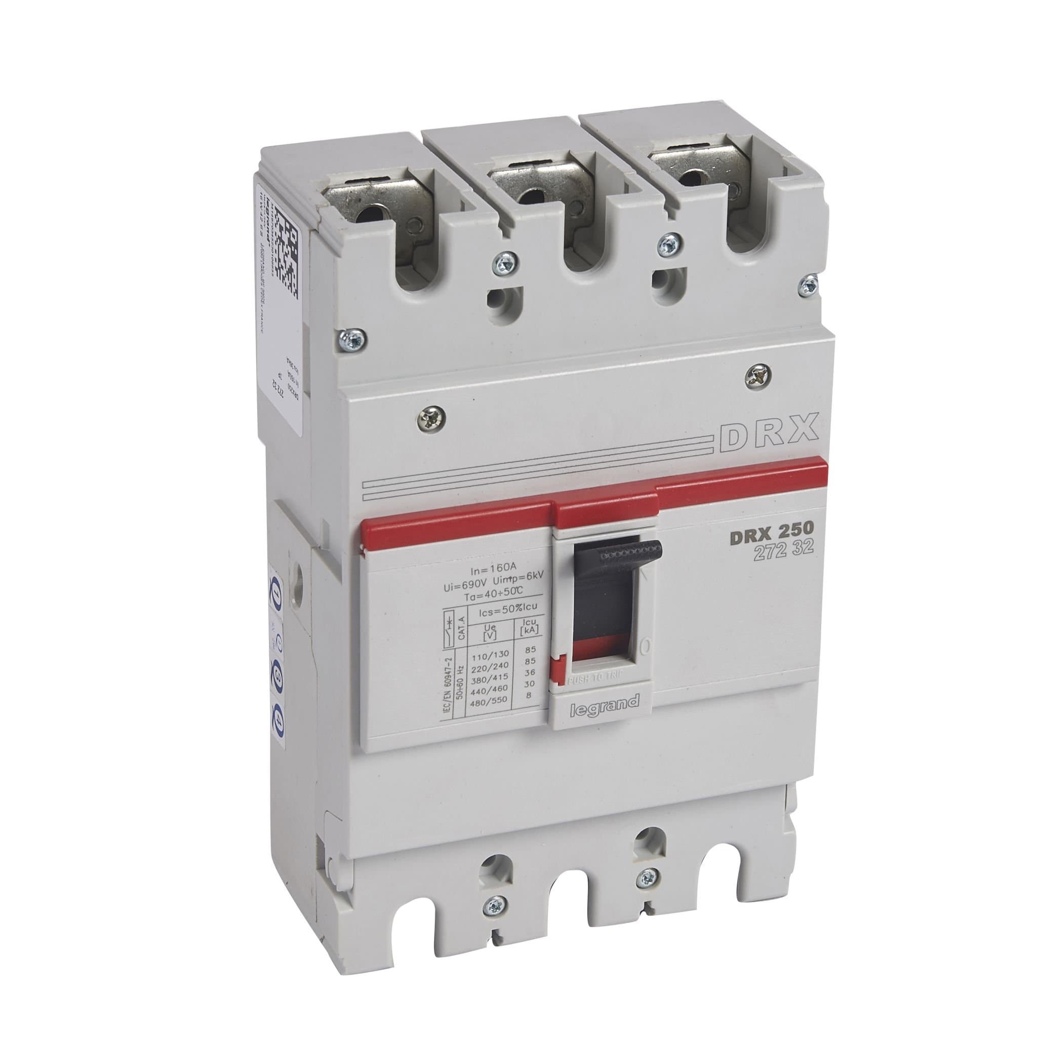 Legrand DRX250 термомагнитный 160A 3П 36kA 027232 — миниатюра 2