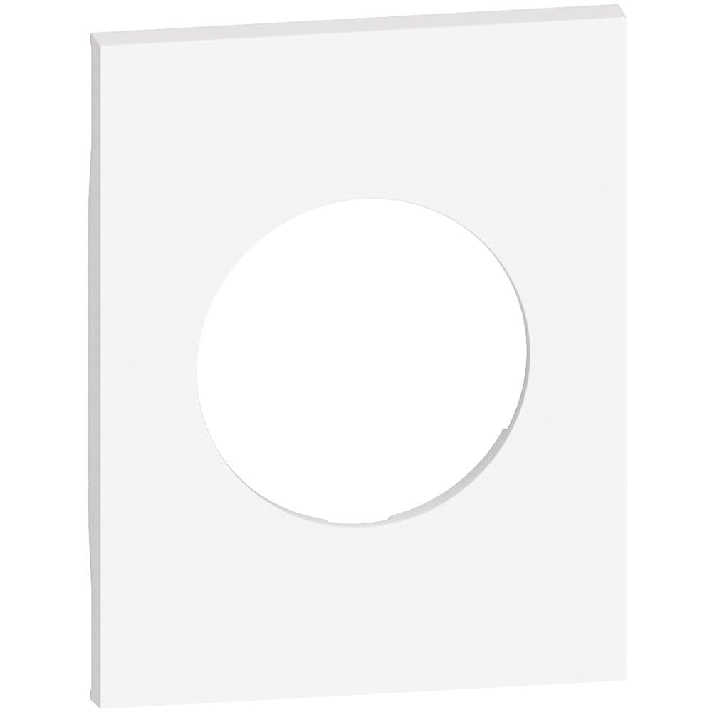 BT Living now Белый Лицевая панель для розеток 2К+З немецкого стандарта 3 мод KW04M3