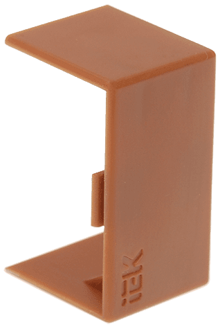 IEK ELECOR Соединитель на стык 40х25 КМС дуб CKK10D-S-040-025-K11 — миниатюра 2