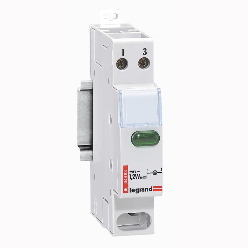Legrand Индикаторная лампа на DIN-рейку зеленая 004483