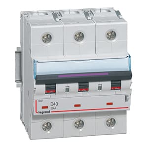 Legrand DX3 Автоматический выключатель 50кА 40А 3P D 410217 — миниатюра 2