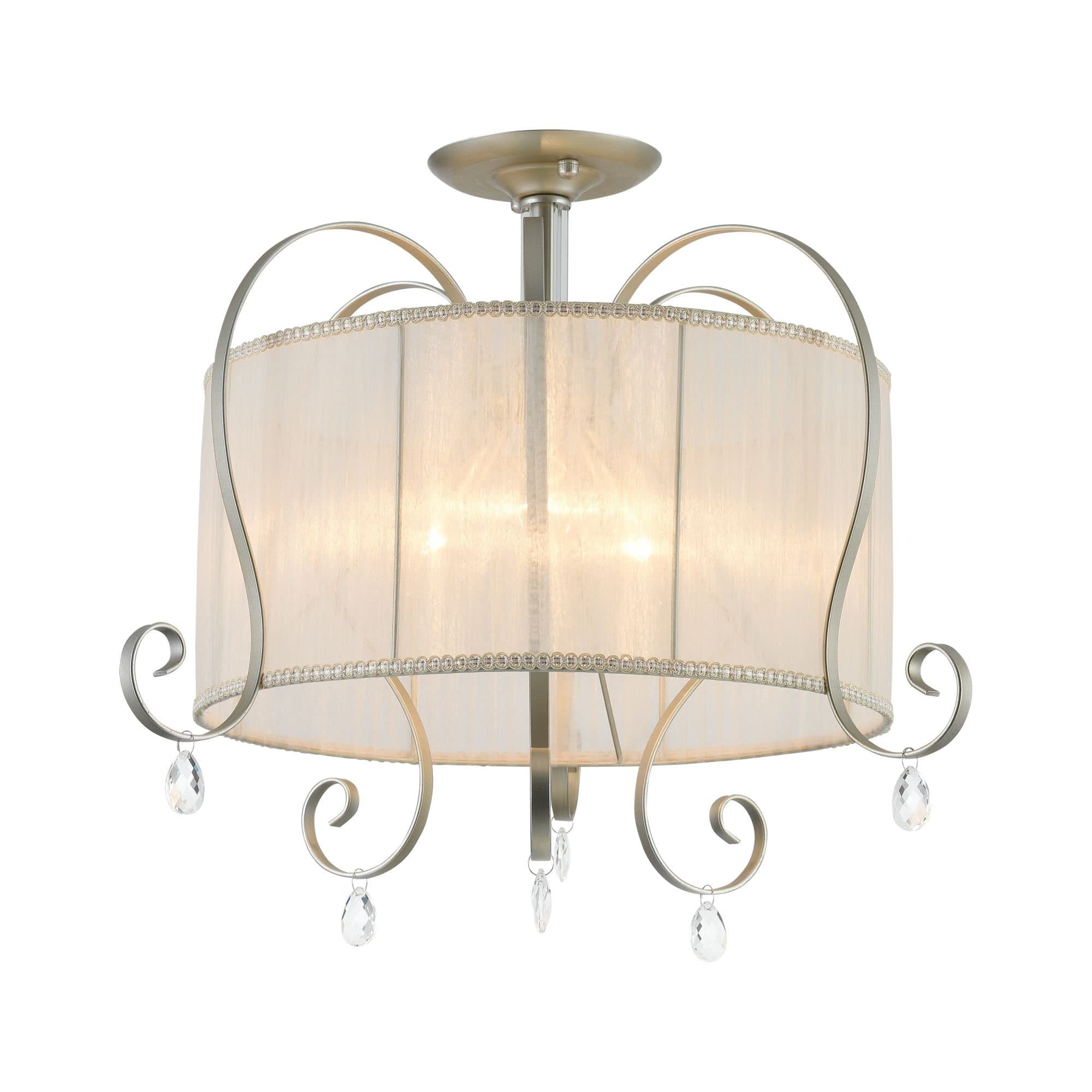 Freya Classic Simone Кремовый с Золотом Потолочный светильник E14 40W FR2020-CL-03-BG — миниатюра 8