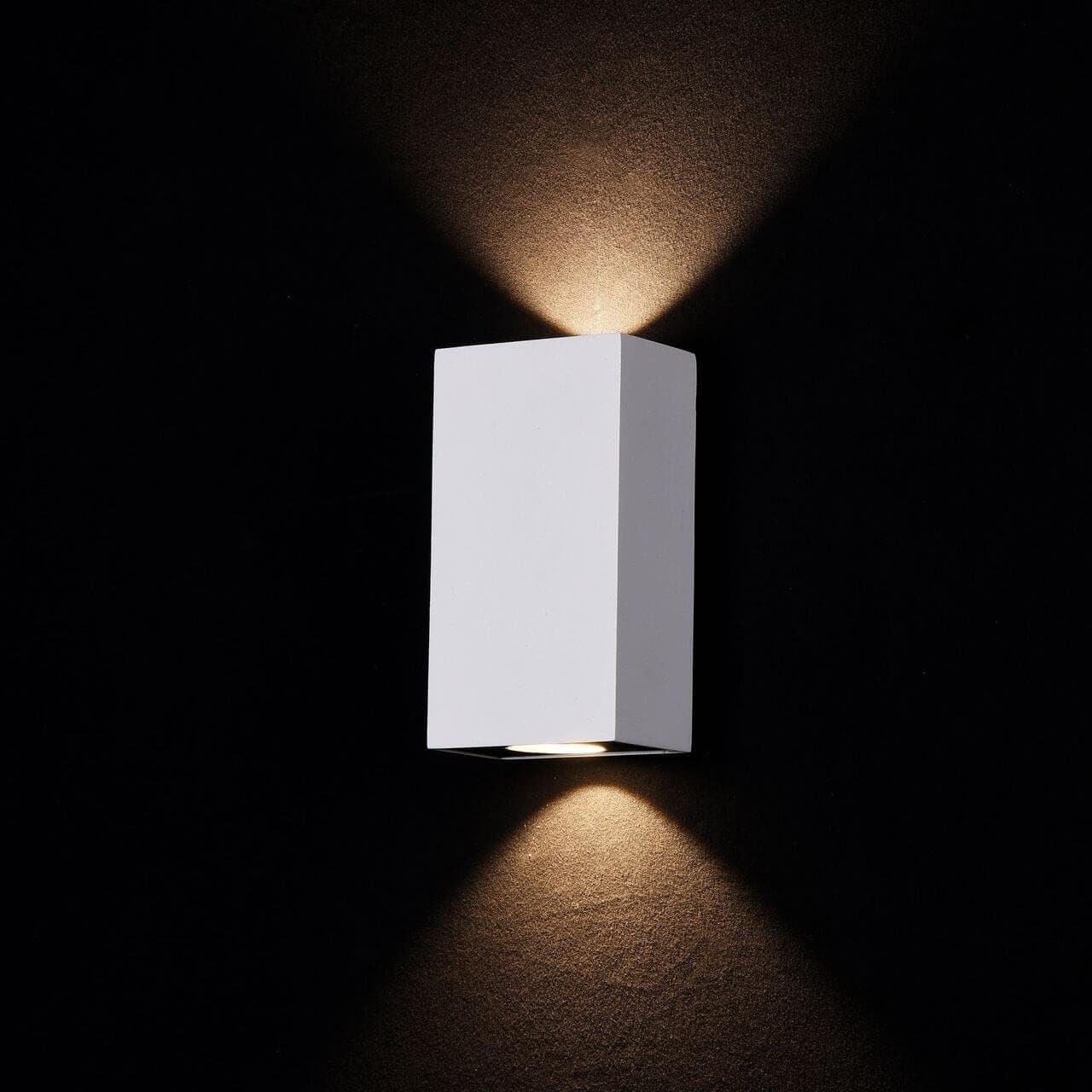 Maytoni Outdoor Times Square Белый Бра LED 480Lm 6W O581WL-L6W — миниатюра 10