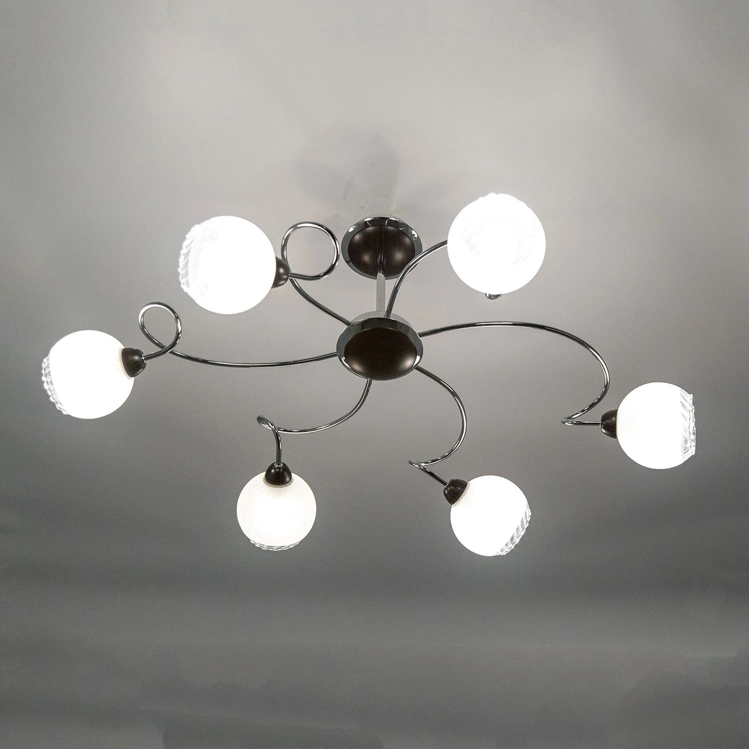 Citilux CL130161 Одиссей Хром+Венге, Светильник Люстра — миниатюра 5